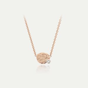 Gouden Collier met Diamant