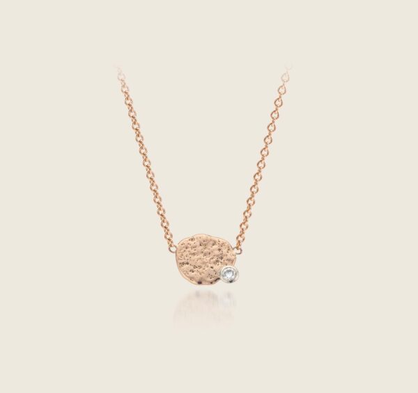 Gouden Collier met Diamant